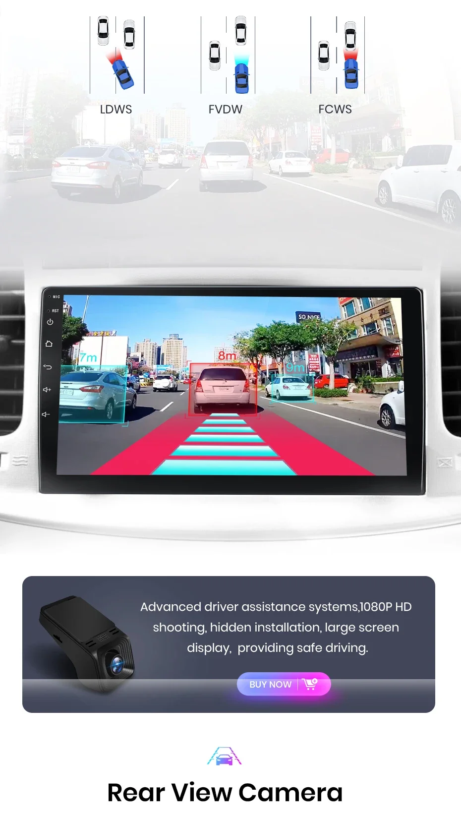 Junsun 7' 9'10' Universelles CarPlay Android Auto Radio für VW Volkswagen Fiat Renault Nissan Toyota Hyundai 4G Auto-Multimedia-Autoradio – Detail 16