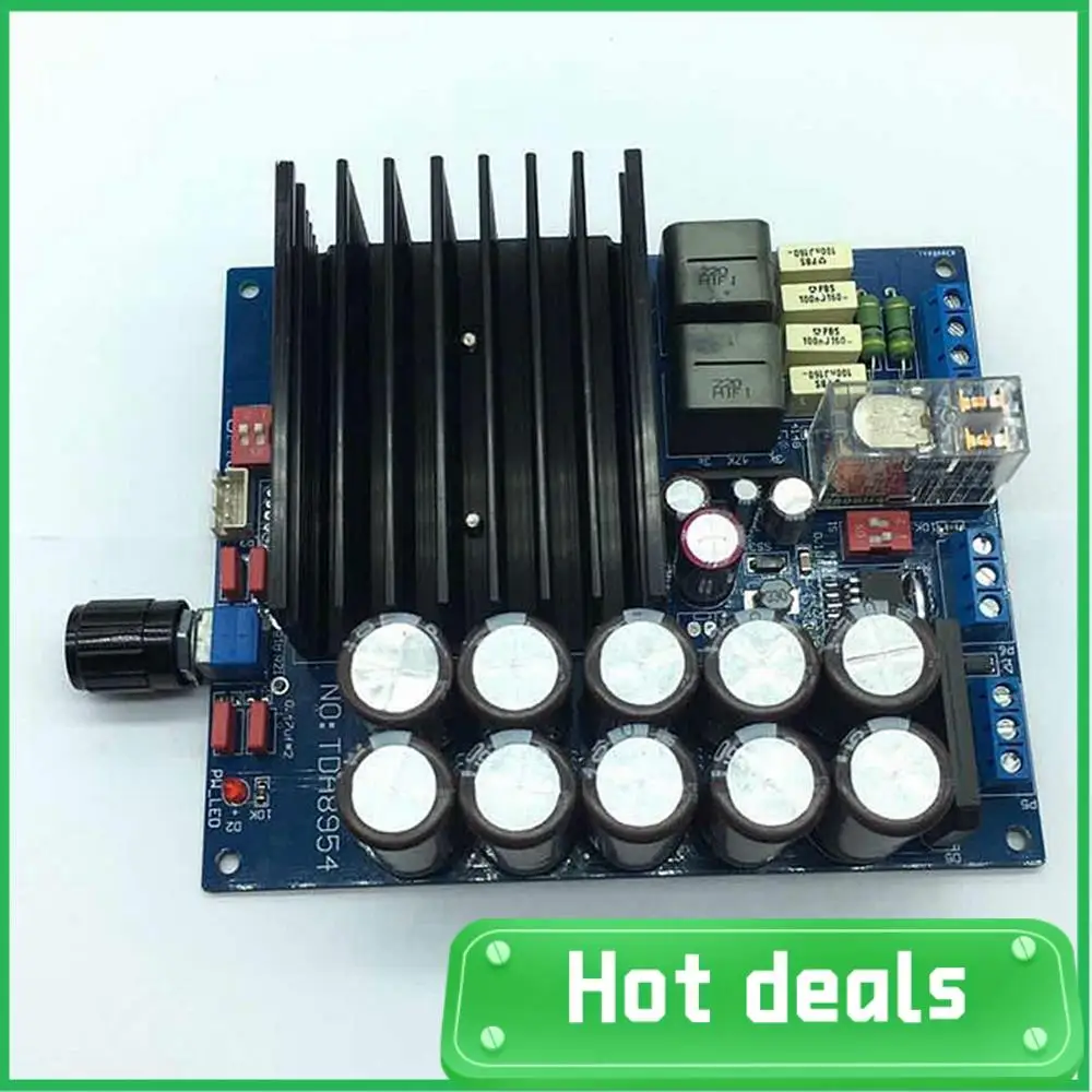 TDA8954TH Hifi Digital Audio Power Amplifier Board Class D High Power 210W+210W Power Supply Audio Power Amplifier Board