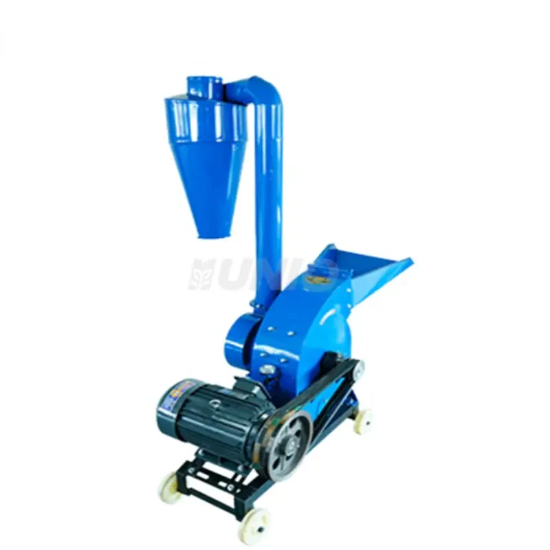 High Productivity Straw Used Hammer Mill Hammer Mill With Cyclone Small Maize Grinding Hammer Mill Crusher