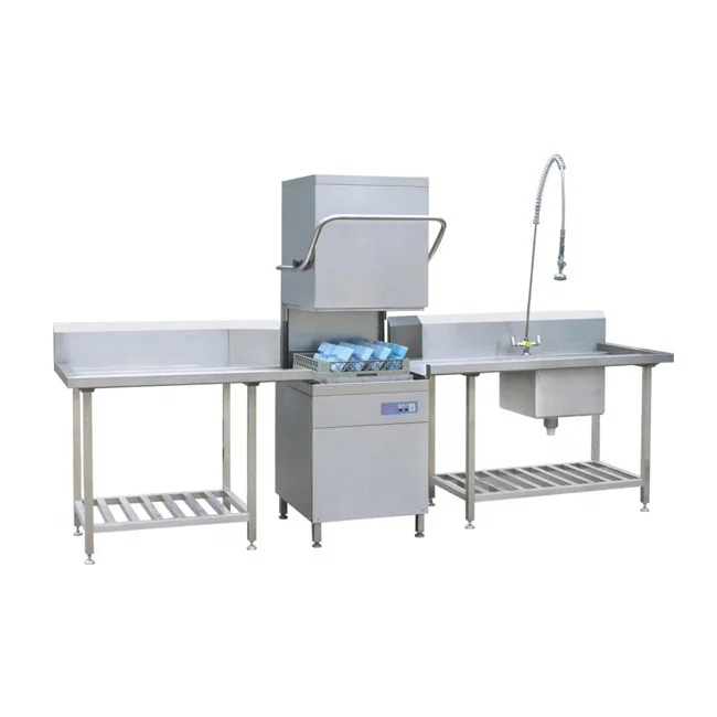 Dishwasher Machine Hotel Restaurant Hood Type Industrial Commercial Dishwasher Glass Washer Dish Washing Machine