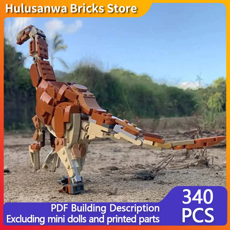 Popular Animal Model MOC Building 1: 32 Restoring Dinosaur Models Modular Technology Gifts Holiday Assemble Children Toys Suit