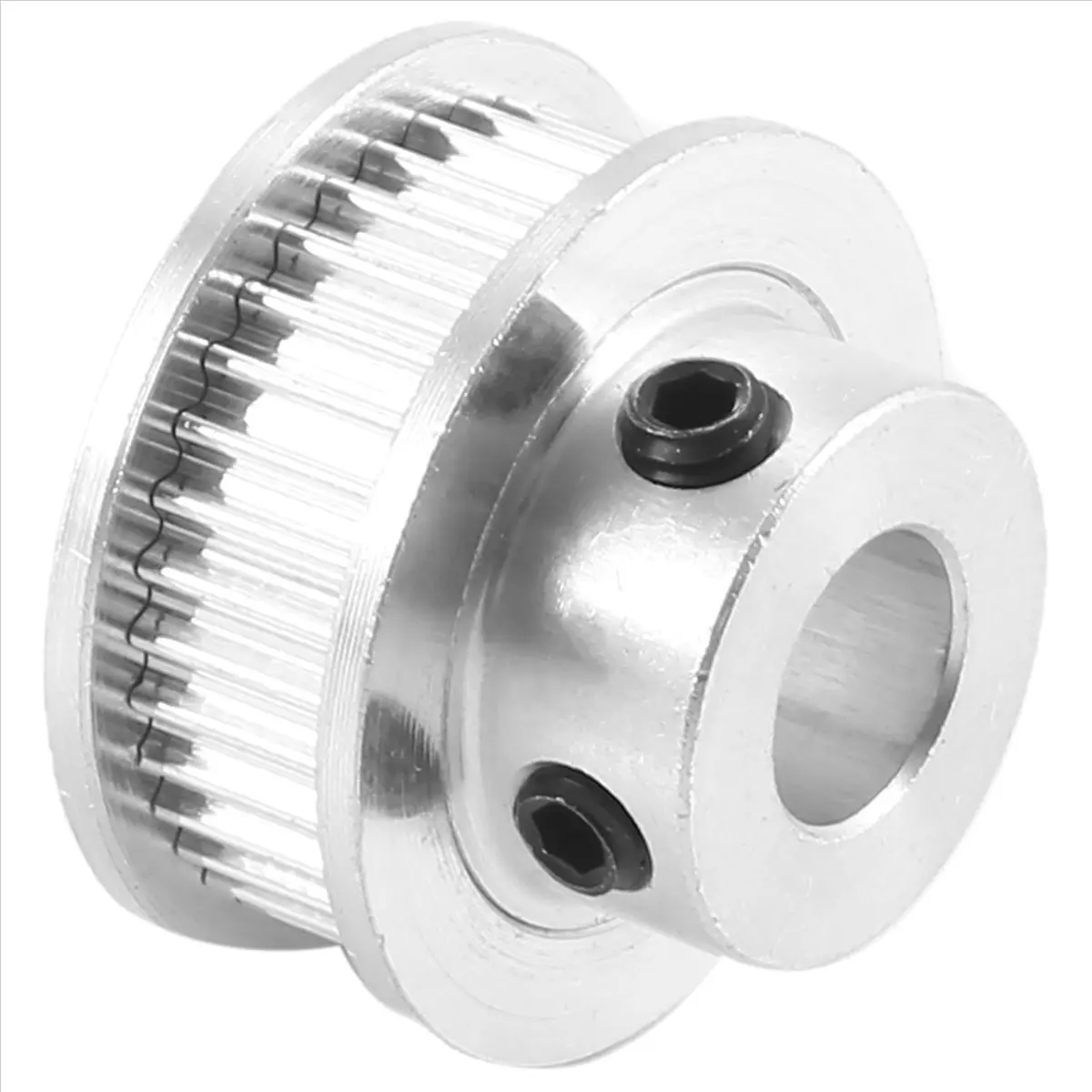 A40I Aluminum 36 Teeth 8mm Bore Timing Belt Pulley Flange Synchronous Wheel for 3D Printer
