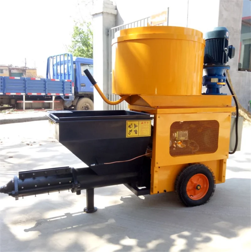 Concrete Mortar Injection Machine Automatic Mortar Gypsum Wall Plaster Machine Mortar Spray Machines