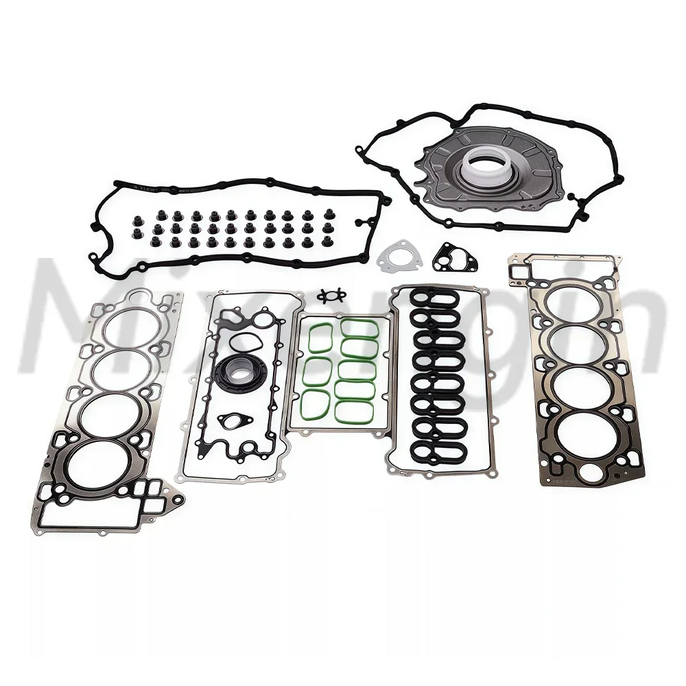 Auto Engine Parts Rebuild Overhaul Kit Fit 5.0 L T V8 GAS For Jaguar Land Rover 508PS 508PN AJ133 Piston Gasket Timing Chain Set