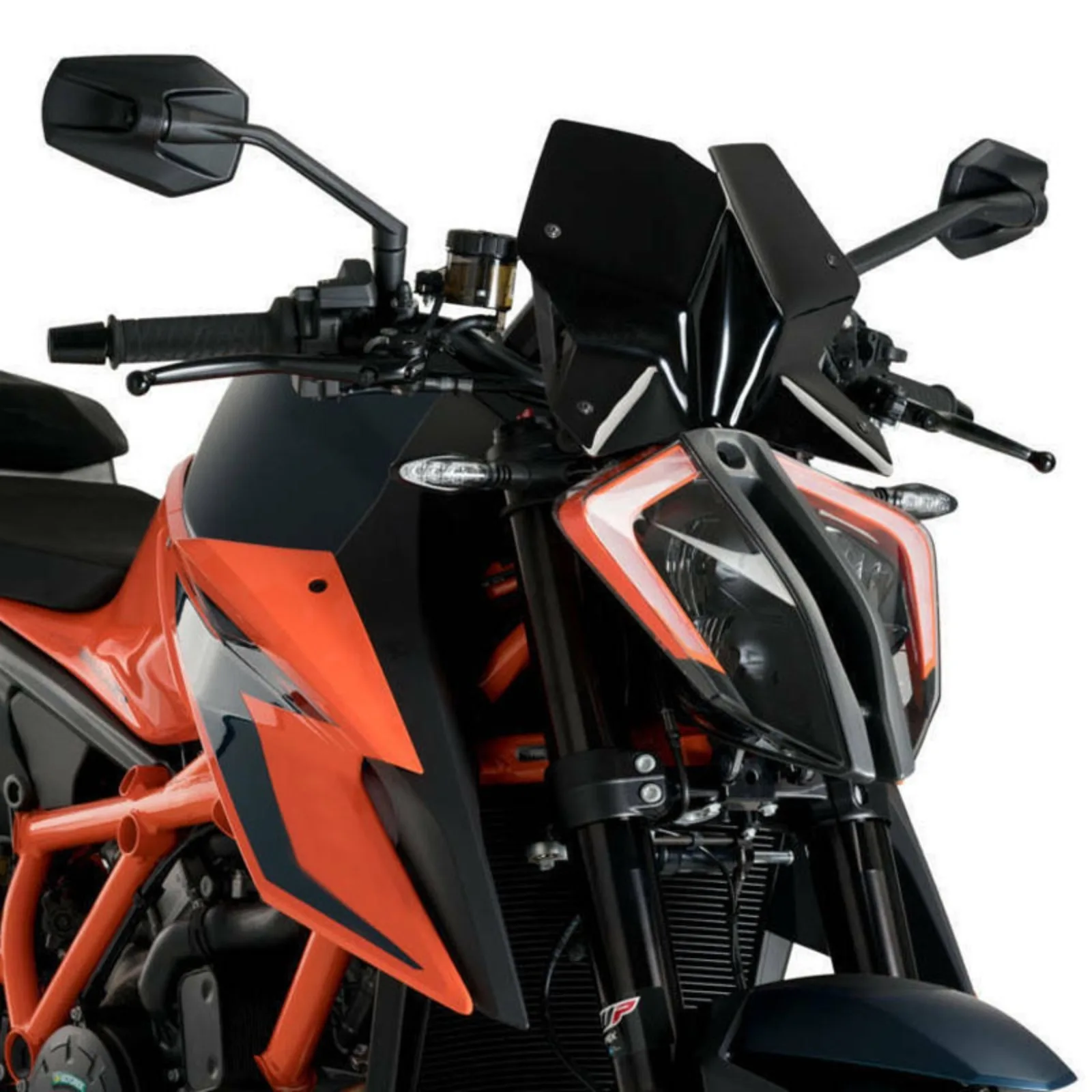 

Black Motorcycle Windshield Windscreen For KTM 1290 Super Duke R 2020 2021 2022 2023