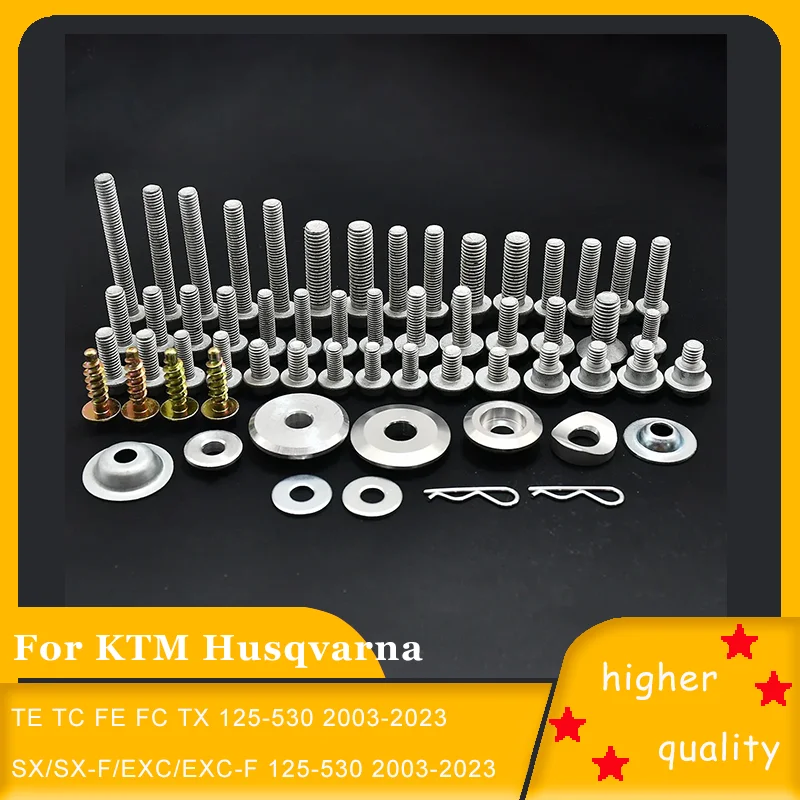 For KTM moto tools Fairing Fender Screw Bolt Kit Set EXC EXC-F SX SX-F XC XCW 125 150 200 250 300 350 450 500 530 2003-2023