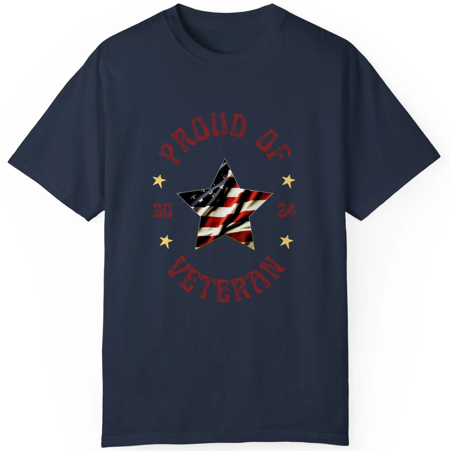 

Proud Of Veteran Days 2024 Best Gift Womens and Mens T-shirt S-5Xl