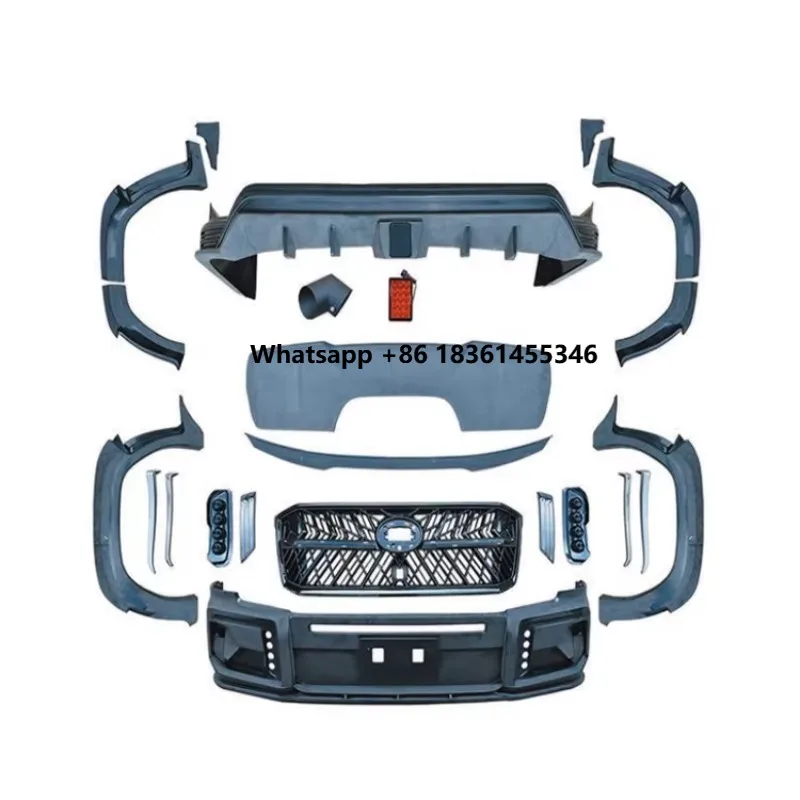 

Land Cruiser 2022-2025 Auto Parts LC300 Body Kit Upgrade WALD Front and Rear Bumper Grille Spoiler Wheel Eyebrow