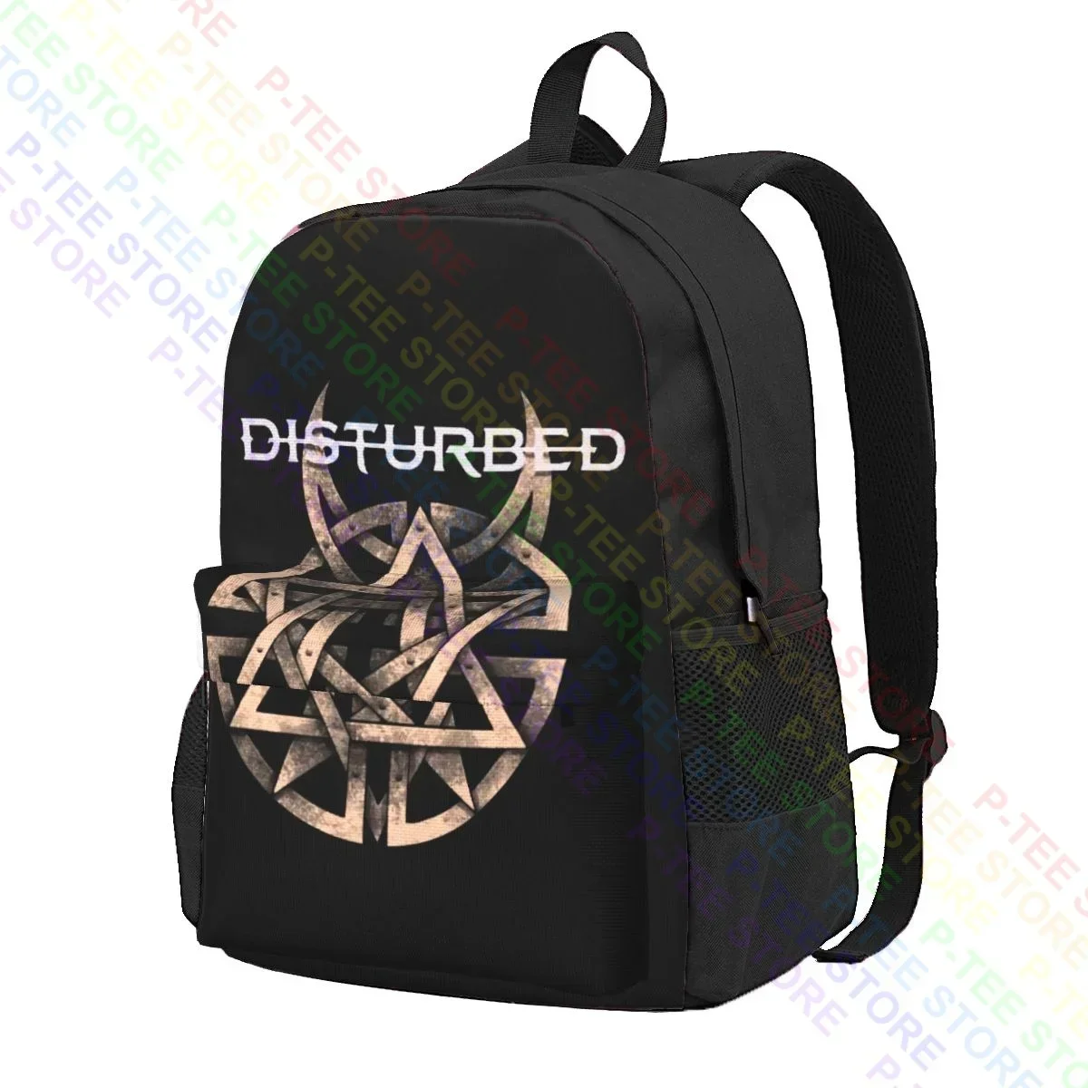 Disturbed Heavy Metal Band Fruit Of The Loom Large Capacity Backpack Bookbag Swimming Personalised Outdoor Running