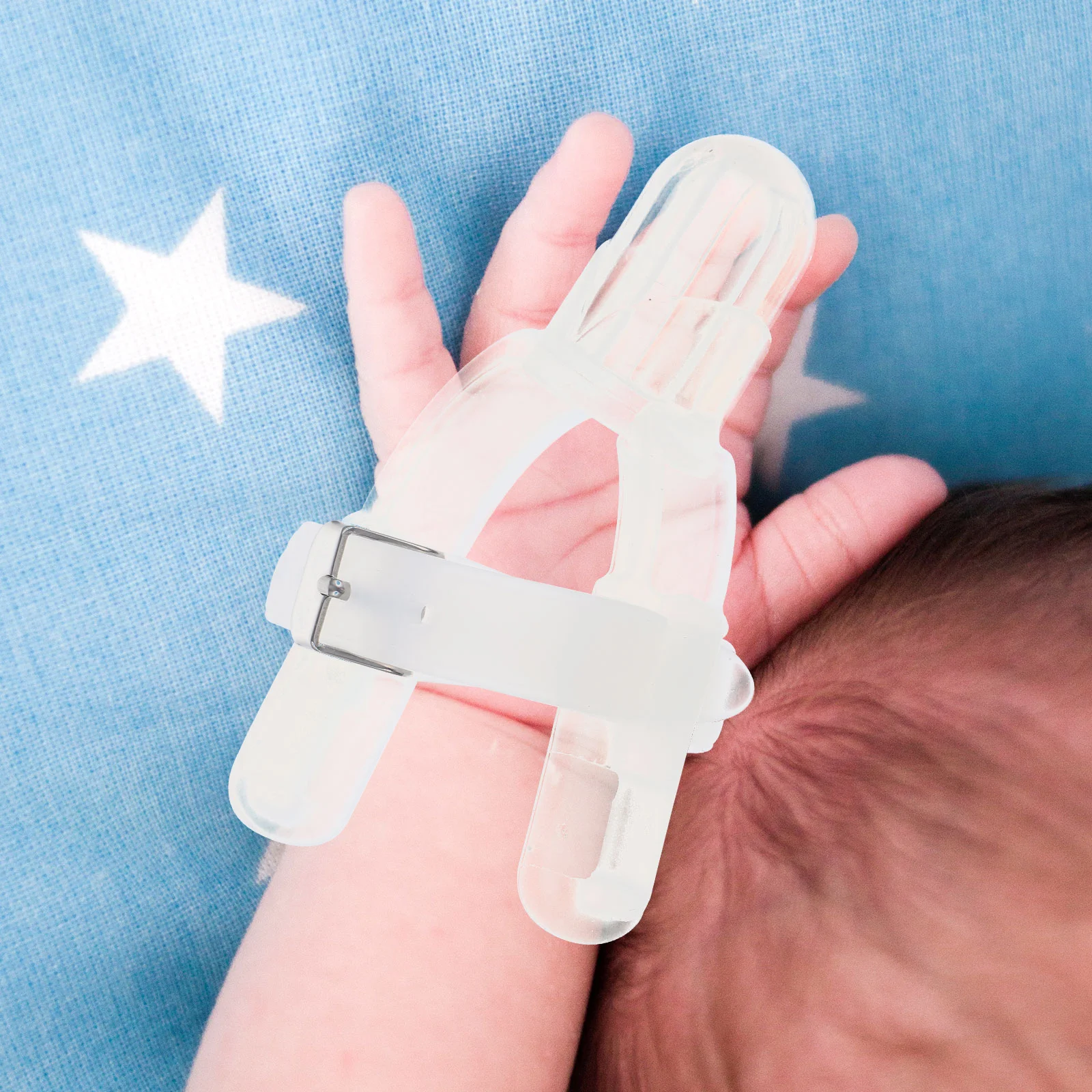 

2 Pcs Baby Finger Protector Anti-Bite Thumb Cover Teether Child Forefinger