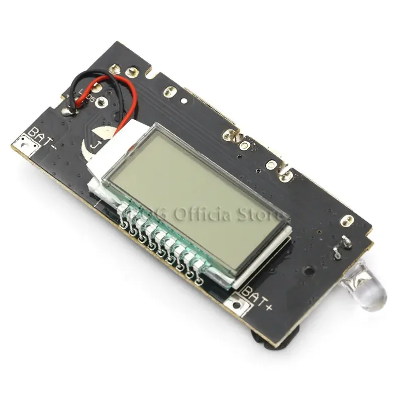 Automatic Protection! Dual USB 5V 1A 2.1A Mobile Power Bank 18650 Lithium Battery Charger Board Digital LCD Charging Module