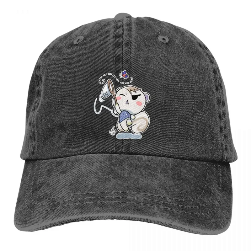 Marshal And Agrias-gorras de béisbol con visera de mariposa para hombre, gorra con visera, Animal Crossing, Timmy Game, sombrilla