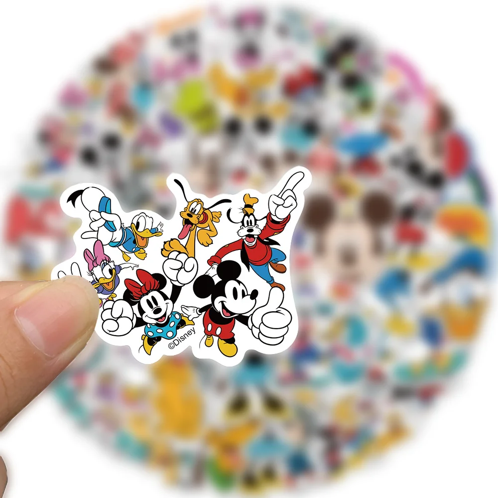 Disney Series Stickers Mickey Mouse Toy Story Cars Marvel Spider Man The Lion King Zootopia Stitch Frozen Mermaid Donald Duck