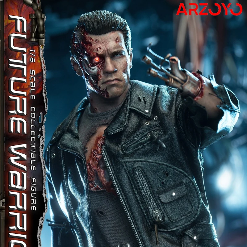 PRESENT TOYS PT-sp50 PT-sp51 1/6 Future Warrior T800 Arnold Figure Model 12'' Male Soldier Action Doll Full Set Toy