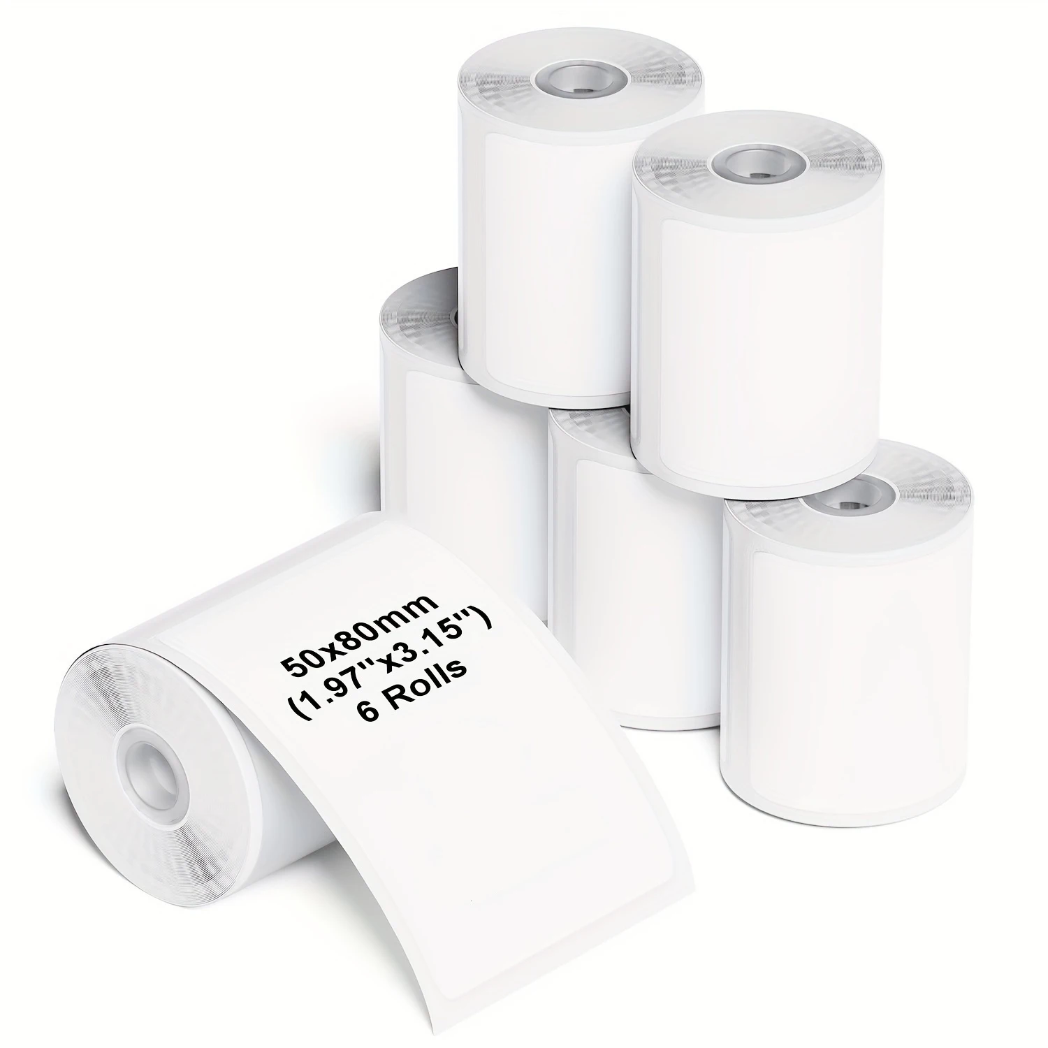 Variant: 6 Rolls 50x80mm