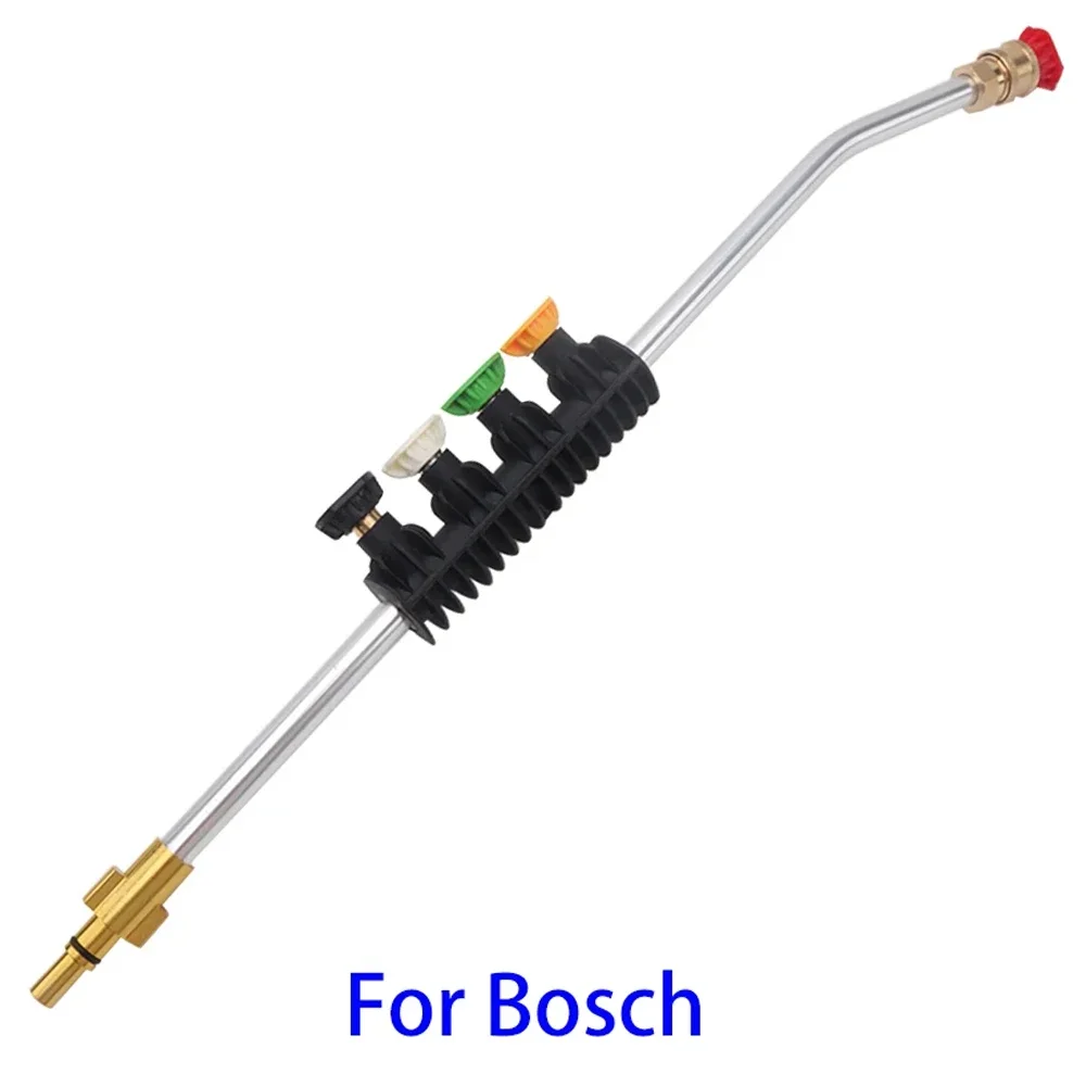 Pressure Washer Water Spray Gun Lance Car Washer Water Jet Lance Nozzle Tips Car Cleaning Wand Spear for Bosch Pressure Washer