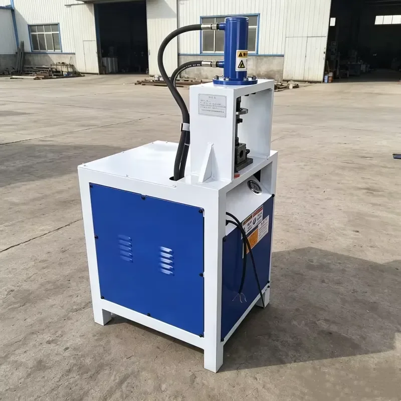 CE Certification Factory Directly 15mm-20mm Thick 45/90° Hydraulic Pipe Arc Punching Machine Tube Hole Punching Machine for