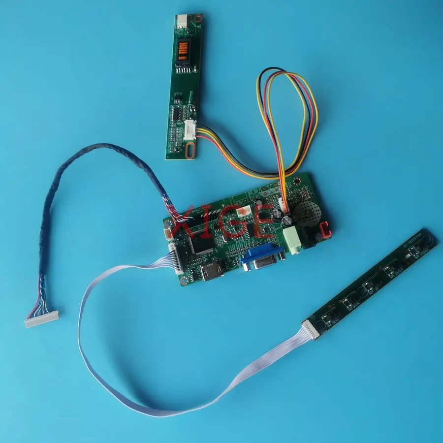 

LCD Display Screen Drive Controller Board Fit N121I9 N121IA N121I3 N121I1 1280*800 20 Pins LVDS 1280x800 VGA+HDMI 1-CCFL DIY Kit