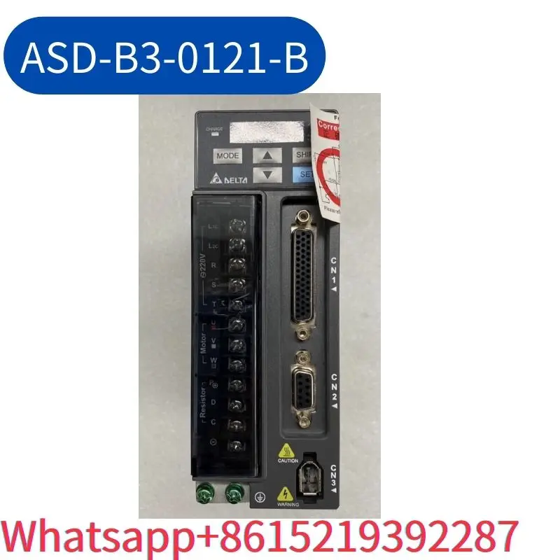 

second-hand Servo driver ASD-B3-0121-B tested ok