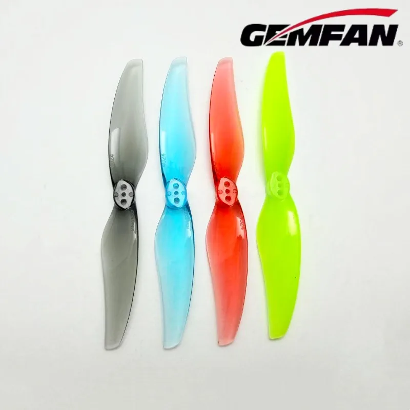 4Pairs Gemfan Hurricane 4024 2 Blade Propeller 1.5mm 4inch 3 Hole Propeller for 1408-1506 Motor for FPV Racing Drone