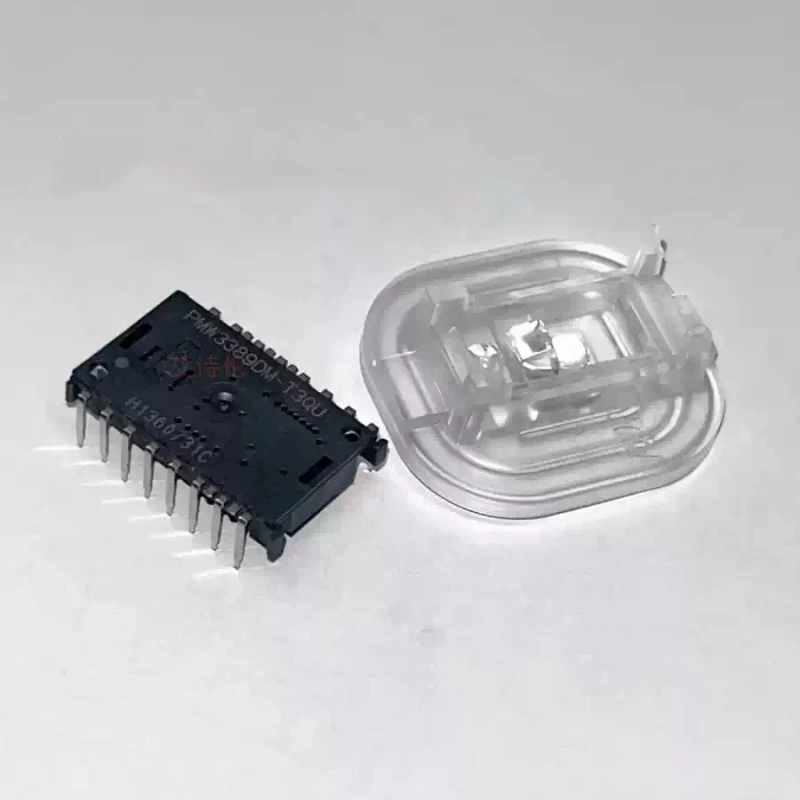 PMW3389DM-T3QU LM19-LSI PMW3389 Mouse Sensor Optical Gaming Navigation Chip DIP-16 100%Original&New 1Set= PMW3389+ LM19-LSI