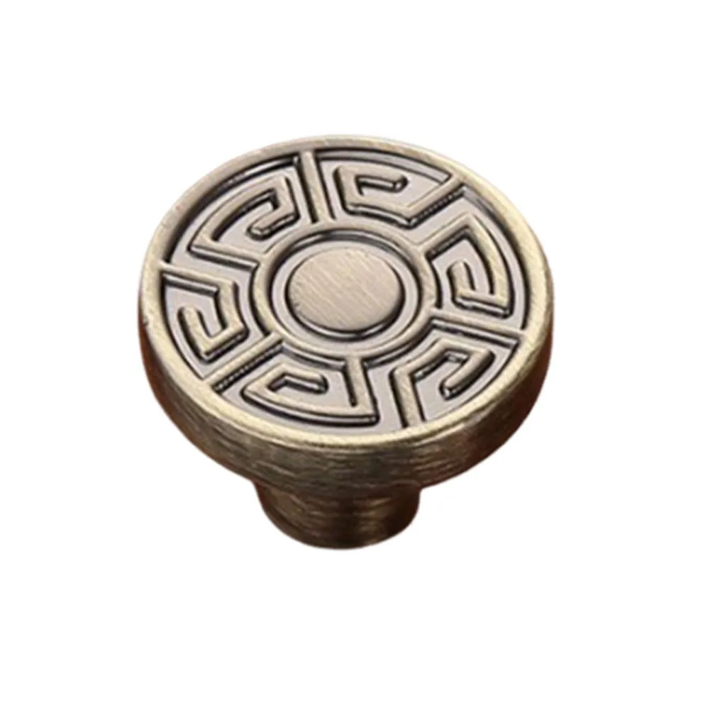 Maniglia in stile cinese Maniglia per mobili in bronzo Decorazione perfetta fusione dell'arte Bordi raffinati per armadi