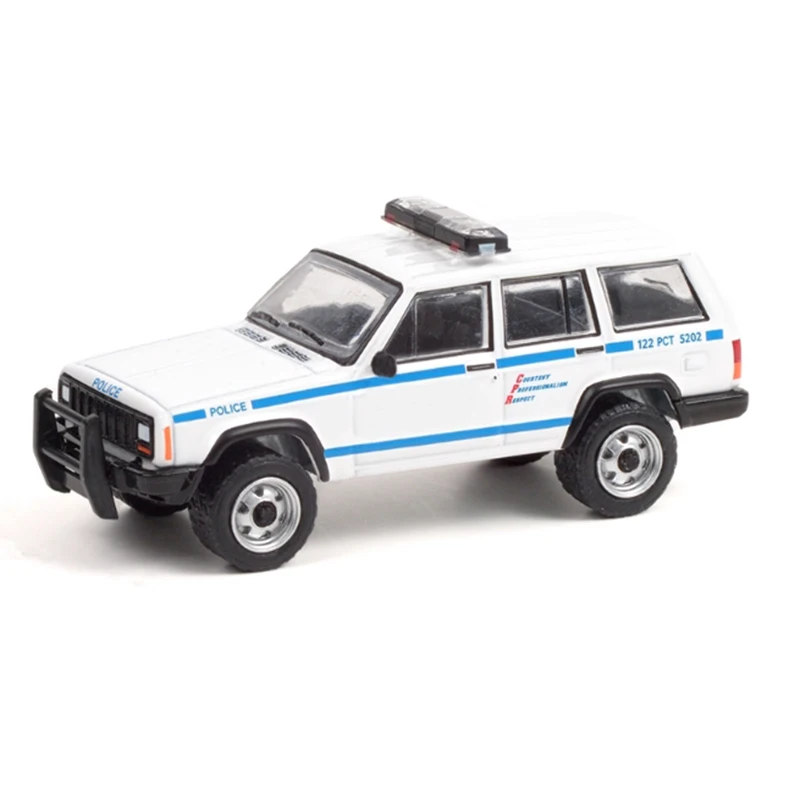 Greenlight Diecast 1:64 스케일 1997 체로키의 합금 시뮬레이션 자동차 모델 정적 컬렉션 장식 휴일 장난감 기념품 선물