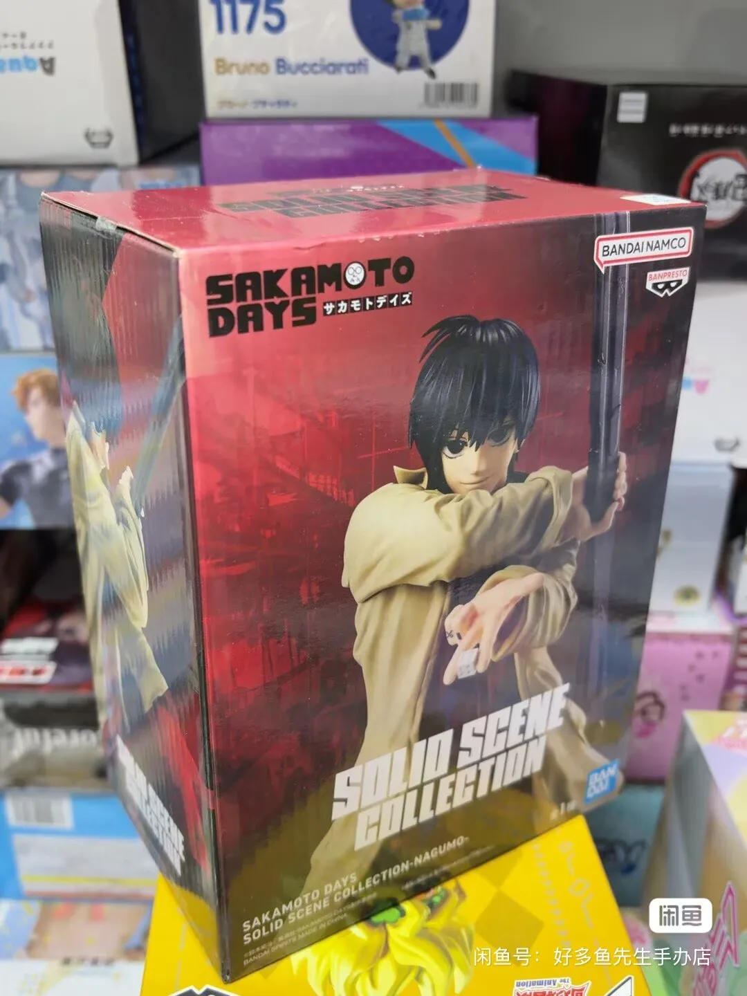 

In Stock BANDAI Banpresto SAKAMOTO DAYS SOLID SCENE COLLECTION-NAGUMO Anime action figure Model Toys desktop ornament gifts