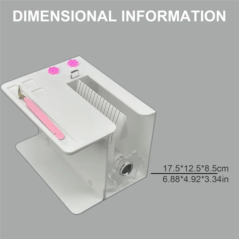 A47F-Acryl-Wimperntrenner, Pfropfen falscher Wimpern, Trennmaschine, Wimpern, Blüten- und Haarentfernungswerkzeug
