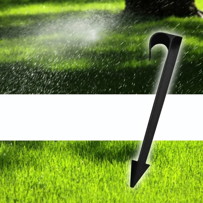 Garden Irrigation Practical! 77pcs Water Pipe Fixing Stake Sturdy For Courtyard/Lawn Drip Hose Easy Install Practical