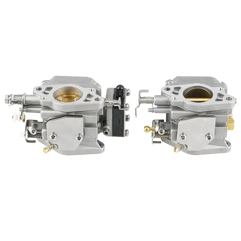 Reliable-For Yamaha Outboard Motor 2T 2 Cylinder 20HP 25Hp 25MLHU 6L2-14301 6L2-14302 Carburetor Assy 6L2-14302-00 6L2-14301-00
