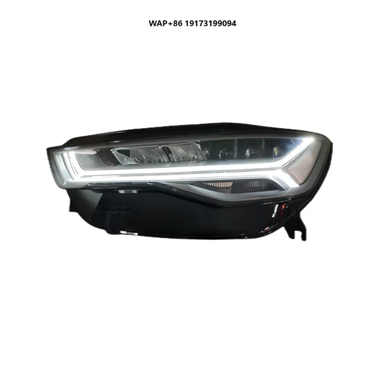 

Car Accessories Bumper Needs to Be Replaced Xenon Headlamp Modified DRL LED Matrix Lens Style HeadLights Audi-A6 C7 2012-2015