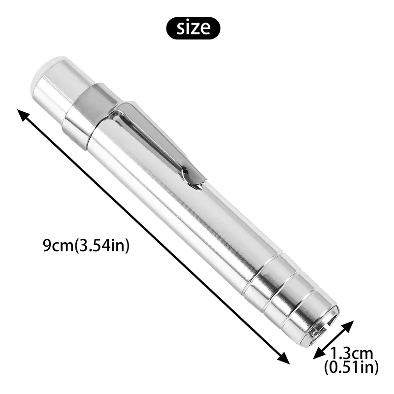 Soporte de tiza de Metal para pizarra de profesor, bolso de mano con Clip para ahorro de tiza, plateado, 5 uds.