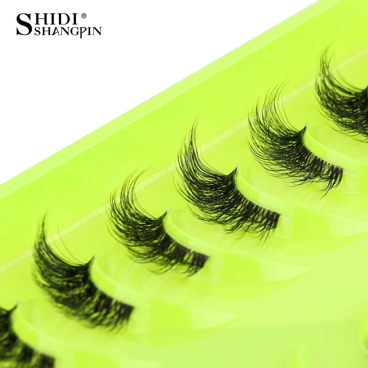 Half Lashes 3/10Pairs 3D Mink Eyelash Extension Natural Long Cat Eye Lashes Makeup False Eyelashes faux Cils Wispy Handmade Lash