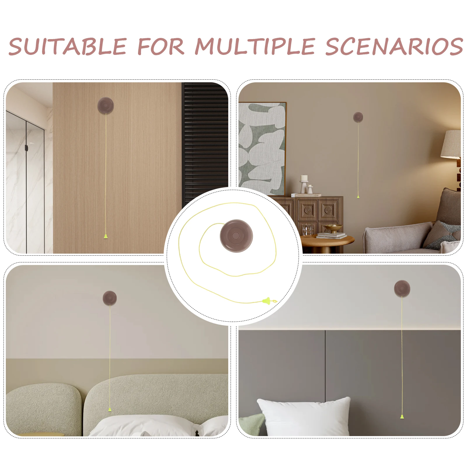 

Pull Chain Switch Replacement For Lamp Light Bulb Socket Heavy Duty Pull Cord Switch For Garage Basement Workshop Ceiling