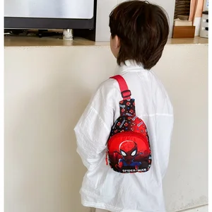 Disney-Marvel'in Çanta Sandığı, Çocuk, Örümcek Adam, Kaptan Amerika, Demir Adam, omuzdan askili çanta Çizgi Film, Çanta çapraz askılı çanta, Madeni Paraların Üzerindeki Kapı, Hediyeler, Güzel 8 en çok satan, çanta adam örümcek - №2