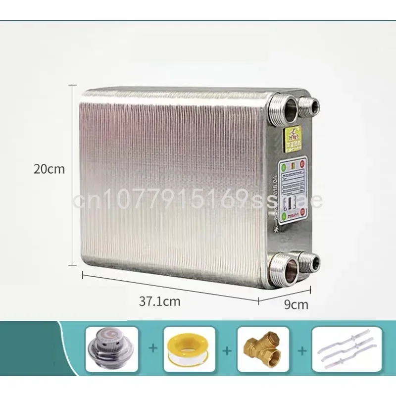 Chiller Cooler Counter Flow Chiller 120 Plates . 120 Plates Stainless Steel Heat Exchanger Brazed Plate Type Water Heater