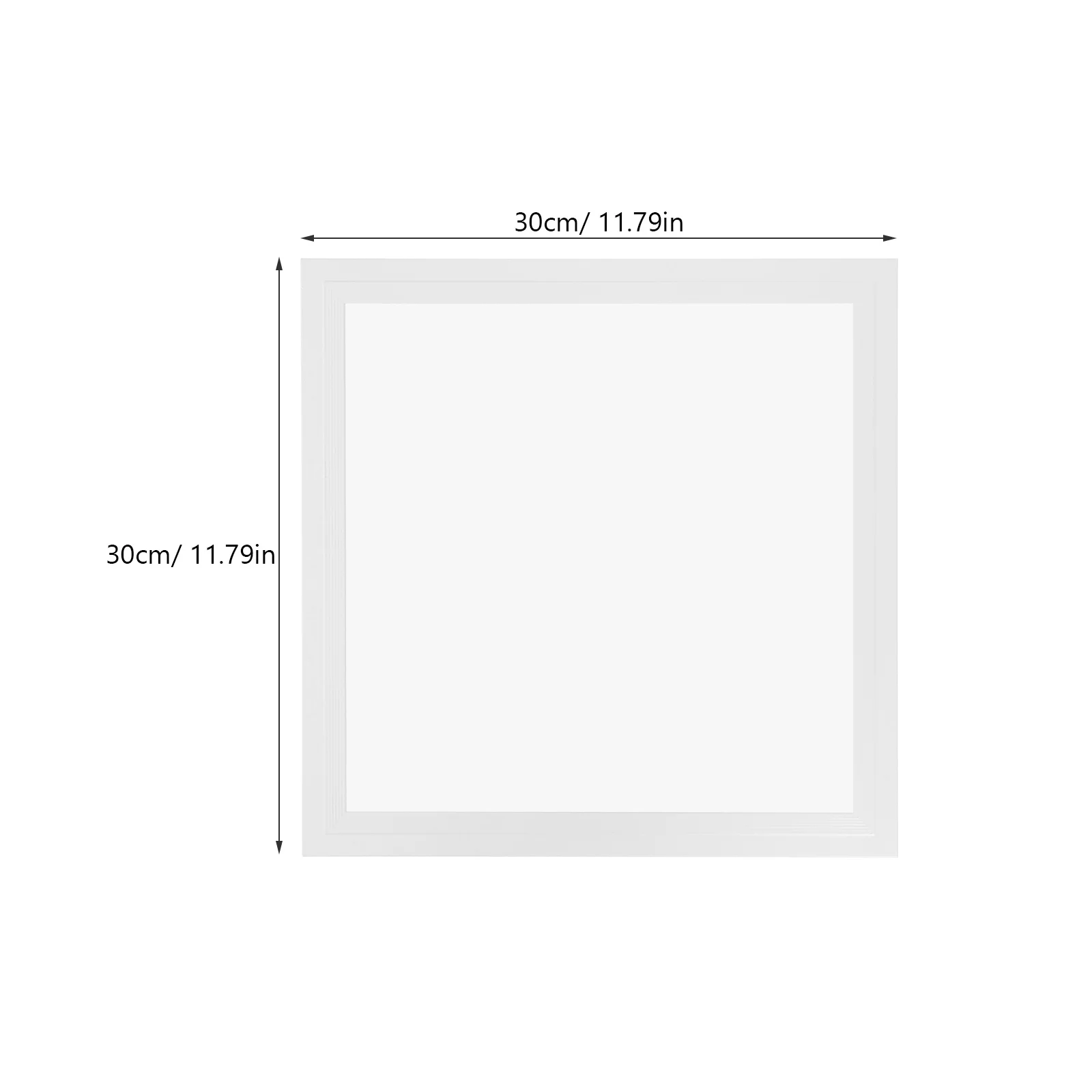 مربع الألومنيوم ضوء السقف الظل عاكس الضوء خفيفة الوزن للحمام المطبخ سقف غطاء خفيف تركيبات الناشر