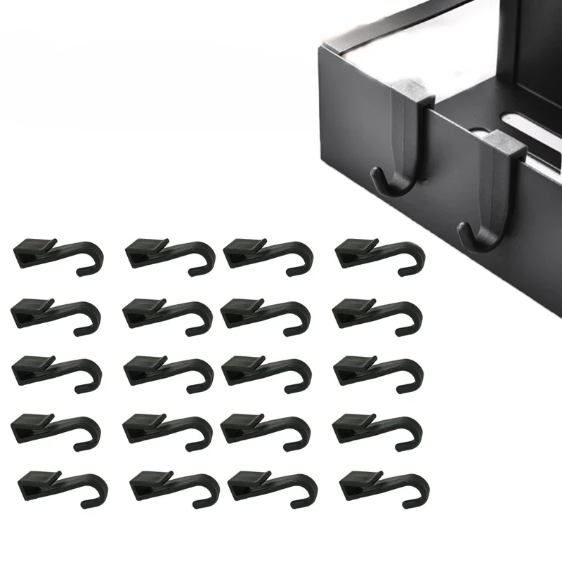 Mini Hanger Clip Storage Shelf Storage Hooks Bathroom Clothes Household Storage Holders Racks Kitchen Accessories