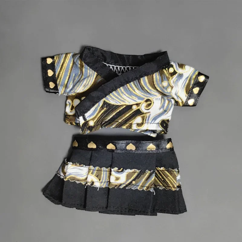 Für 15/17 cm Labubu Puppe Chinesische Alte Kostüm Imperial Guard Feiyu Hanfu Uniform Set Ropa Labubu Puppe Zubehör