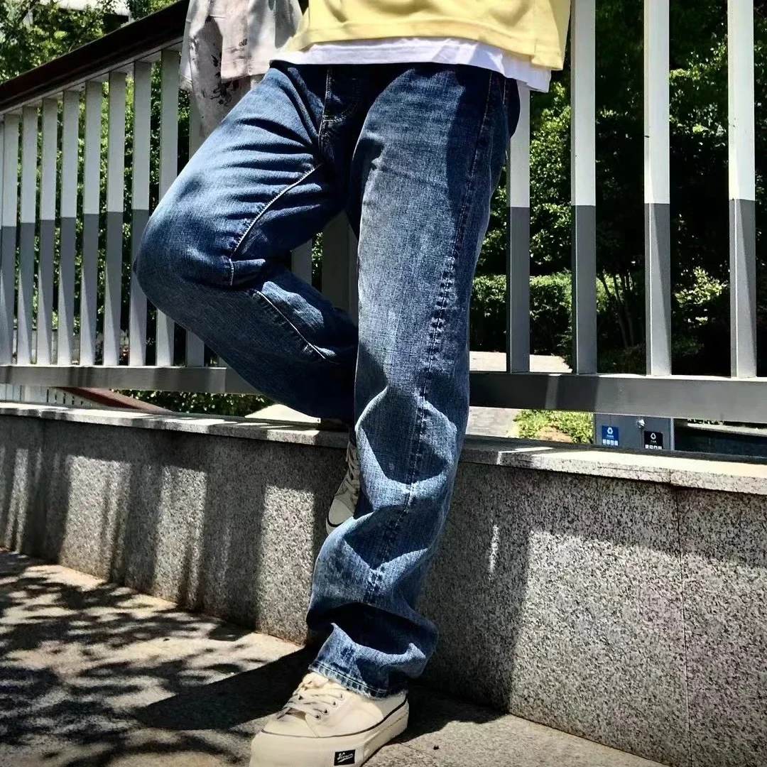 [Al dettaglio e commercio all'ingrosso] VISVIM WMV SCULPTURE SOCIAL 01DRY-21 Jeans vecchi dritti a vita medio-alta024