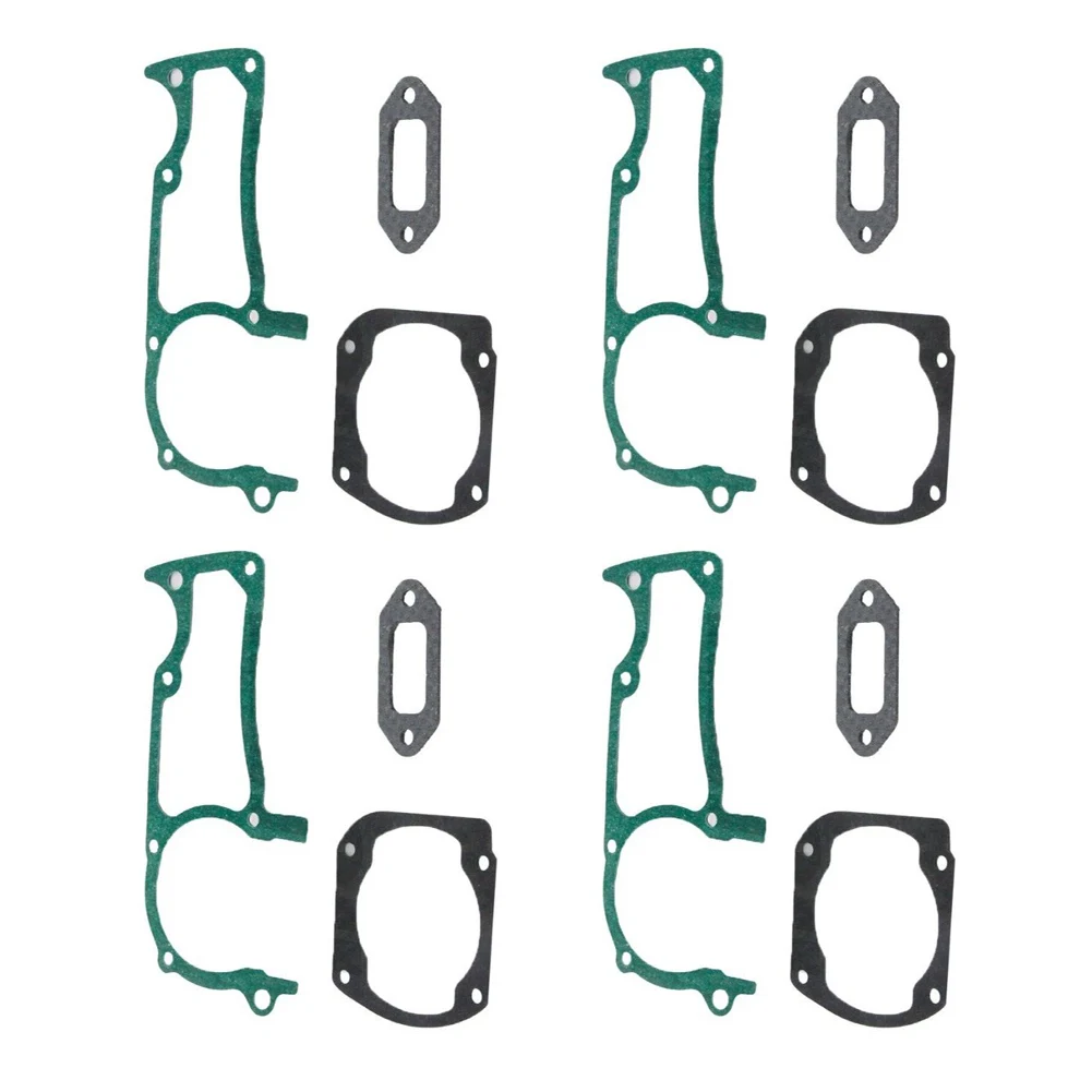 Crankcase Cylinder Muffler Gasket Kit Includes Four Sets Compatible with Models For 362 365 and Other Popular Series