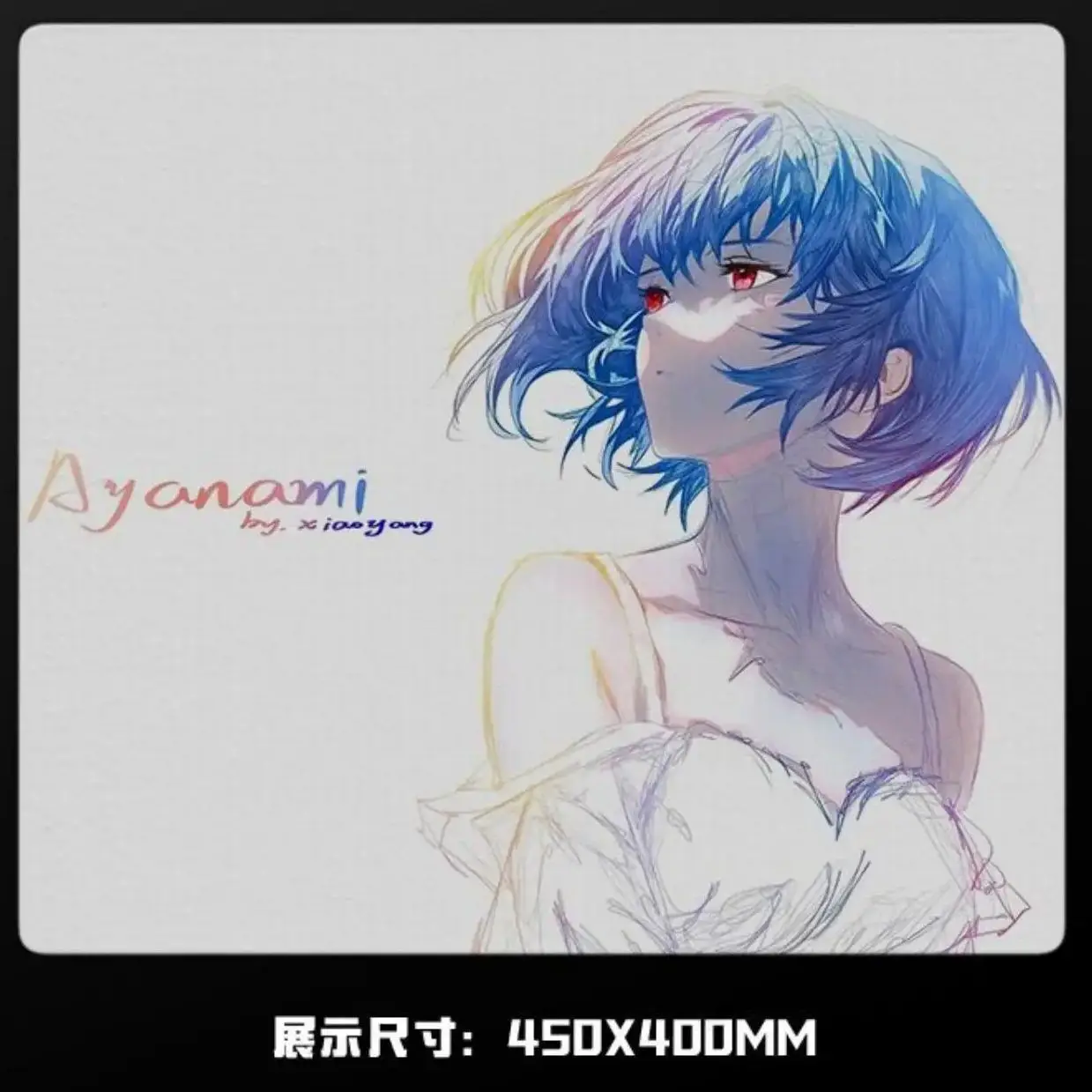 

Anime Girl Glass Mousepad Sora Game Mouse Pad Customized Pattern Tempered Smooth Gaming Desk Mat Fps Esports Office Gaming