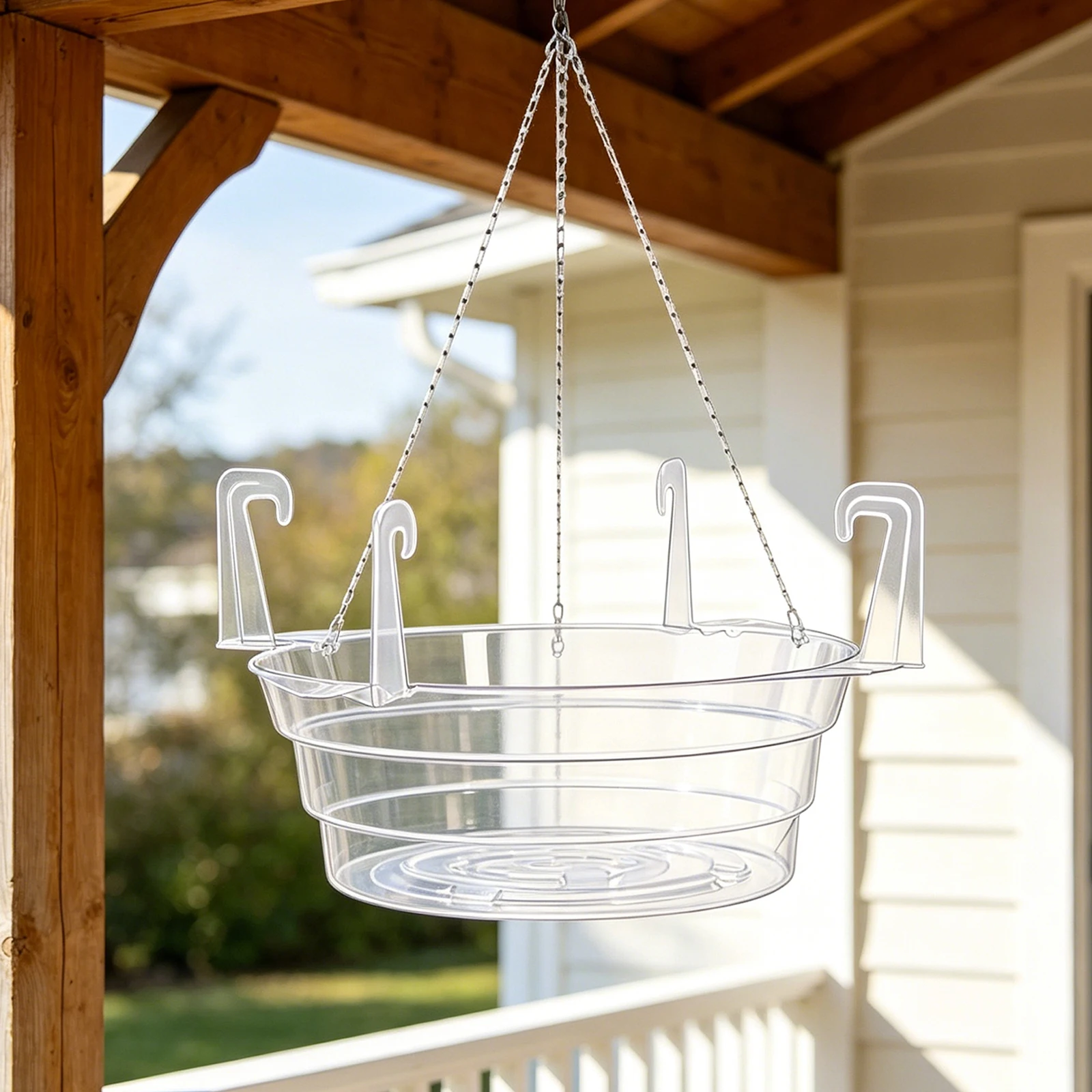 Drip Tray Saucer - Plastic hangende bloempottenbakjes, hangende plantenschotels, hangende