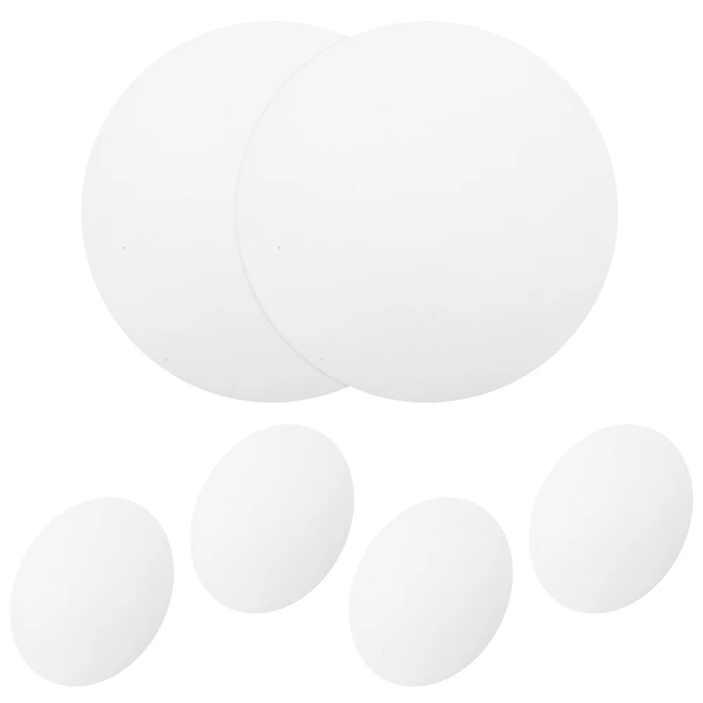 6pcs Downlight Diffuser Replacement Lampshade Material Ceiling Light Covers Anti-Dazzling Spotlight Lamp Covers PC for LED