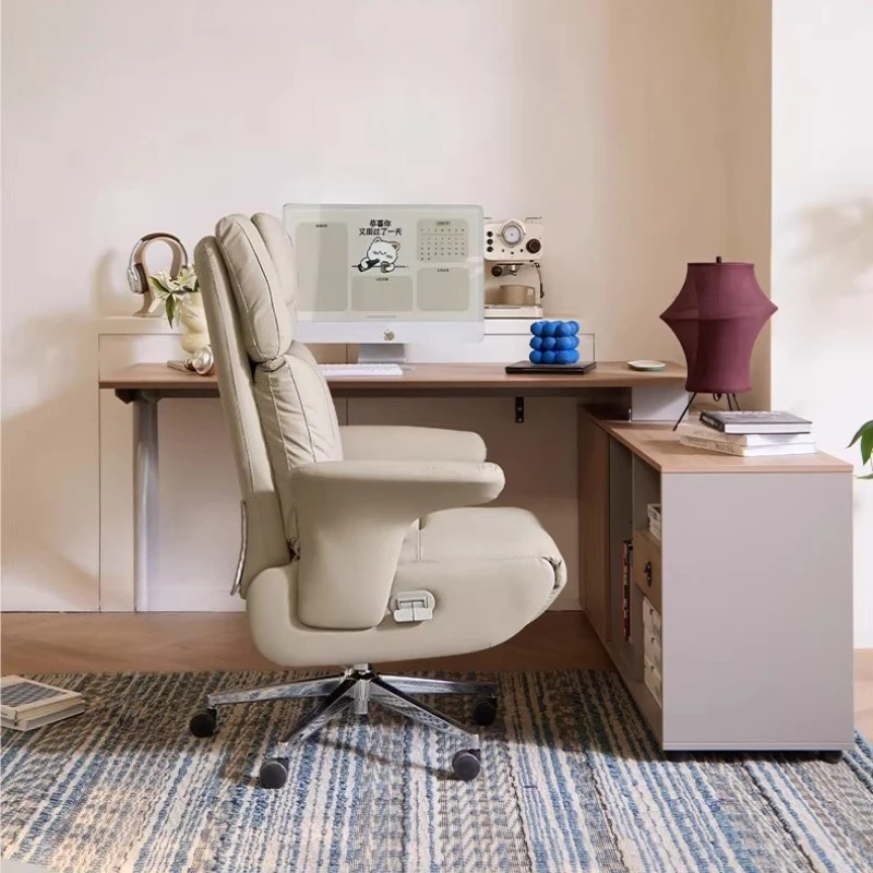 

Comfy Arms Office Chair Black Heavy Duty Comfortable Recliner Office Chair Casters Adults Lazy Design Italian Furniture Luxury