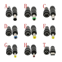 2/5Pcs DC 5.5x2.1mm Female Jack to 6.0x4.4 5.5x2.5 5.5x2.1 5.5x1.7 /4.8x1.7 4.0x1.7 3.5x1.35mm Male Plug Laptop Power Adapter