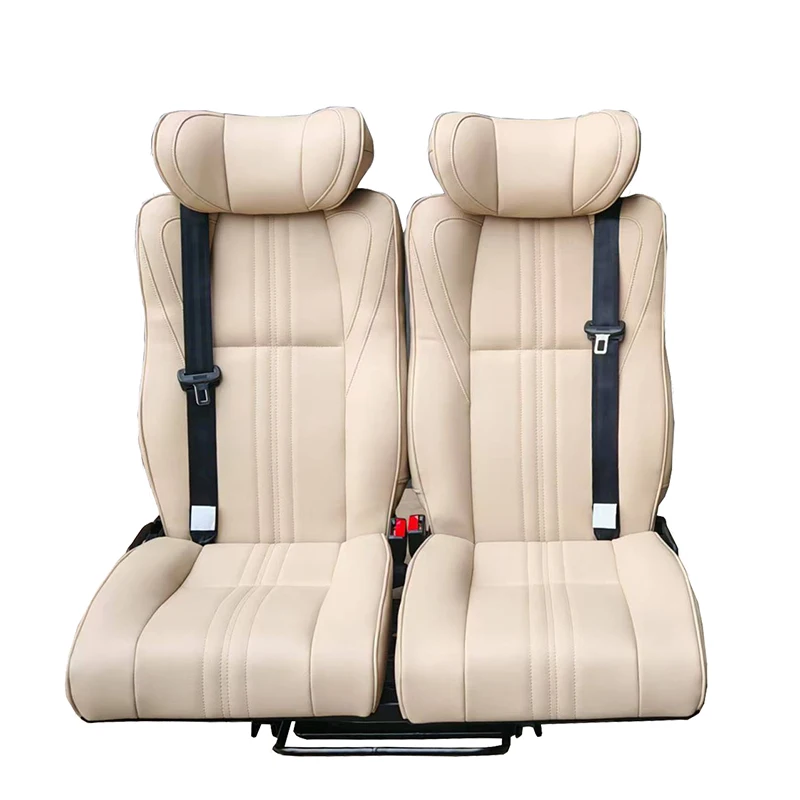 

Два поворотных одинарных кожаных сиденья с выдвижной функцией для дополнительных помещений, фургон-спринтер, съемное сиденье для прыжков для автодомов