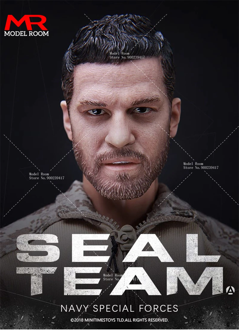 MINITIMES M012 1/6 US SEAL Team Navy Special Forces Soldier Action