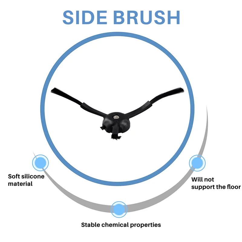 A05G-For Roborock V20 / P10S Pro الجانب الرئيسي فرشاة ممسحة القماش فلتر Hepa كيس لجميع الغبار الملحقات أجزاء